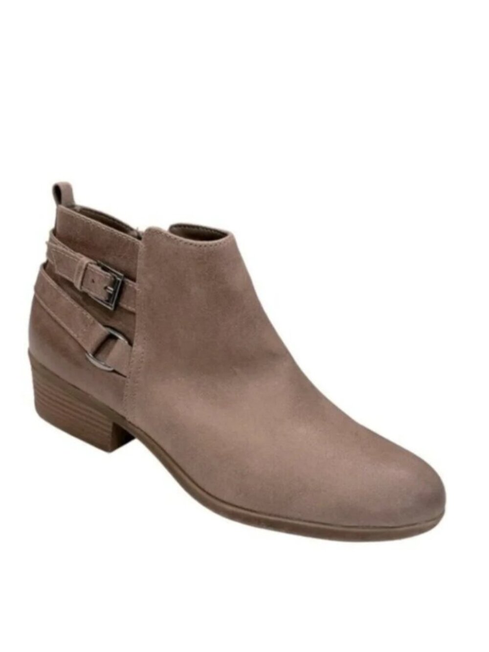 NEW Lauren Blakwell "Stacie" Taupe Ankle Boots 7.5